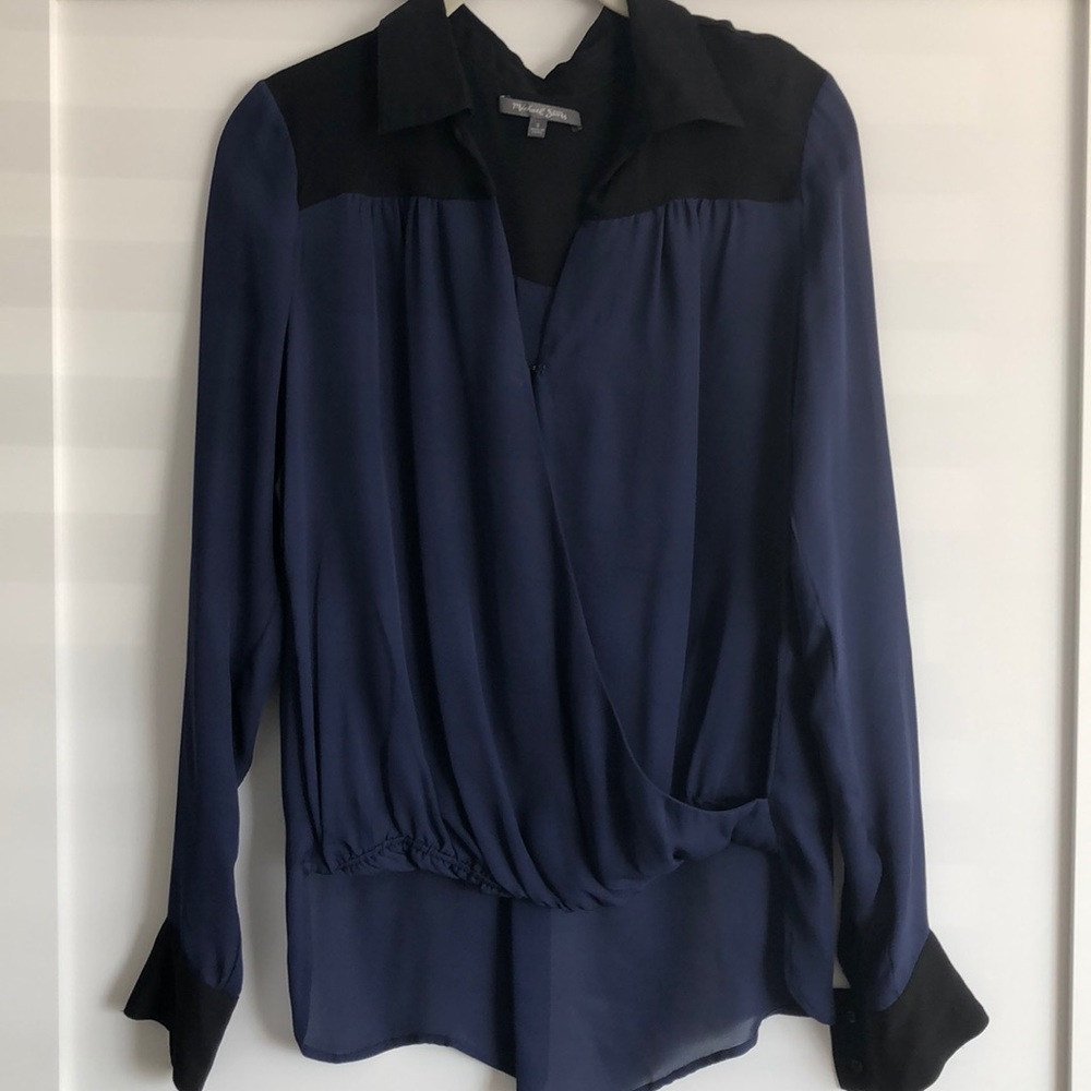 Michael Stars silk blouse